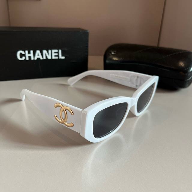 Chanel香奈儿猫眼太阳镜 开车遮阳镜 超级炸街香奶奶太阳镜