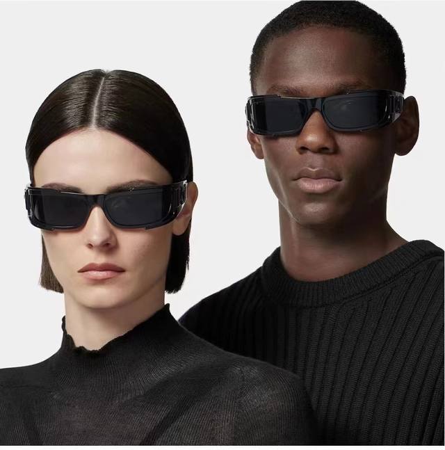 范思哲 Versace 欧美专柜流行时尚男士飞行员式 全框墨镜
