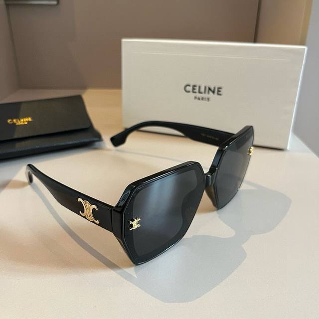 Celine赛琳24年新款太阳镜，女遮阳镜，开车出游必备单品