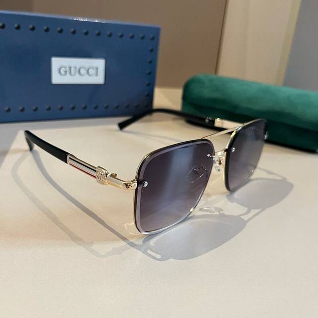 Gucci古奇新款首发太阳镜 男女同款