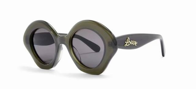 Loewe 罗意威model：Lw40125U太阳眼镜size：49口22-145圆框墨镜